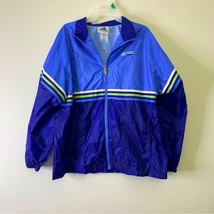 Vintage Y2K Adidas Windbreaker Track Jacket Size Large Brand New Condition